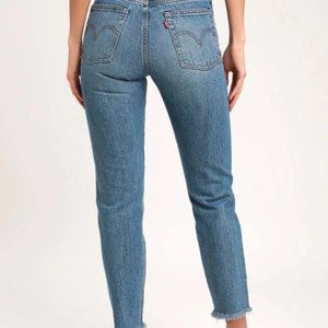 High waisted Levi Jeans